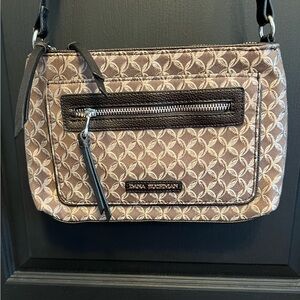 NWOT Dana Buchman Curlew Brown Crossbody Bag